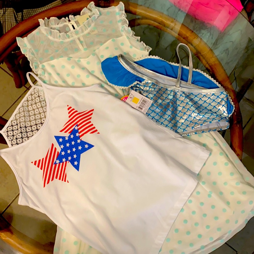 Bundled Girls Clothing Size 8